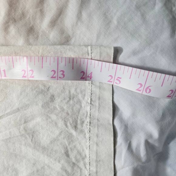 Lane Bryant Embellished Lightweight Zip-Up Jacket Roll-Tab Sleeve Sz. 18 Ivory - Picture 12 of 12